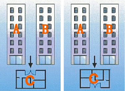 风水直冲水图_挡直冲路风水摆件_化解路冲风水摆件