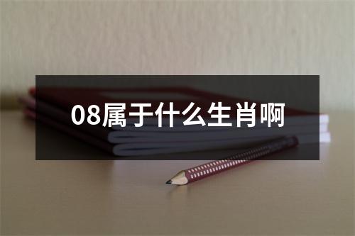 08属于什么生肖啊