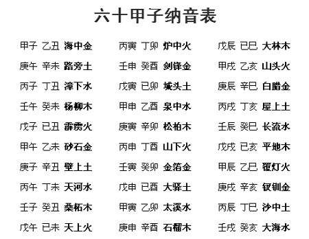 巳的纳音五行_己丑纳音五行属什么_己丑五行纳音